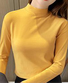 Women's Mock Neck Thermal Long Sleeve T-shirt