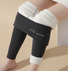 Women's Casual Christmas Fluff/Granular Fleece Fabric Winter Long Leggings