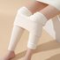 Women's Casual Christmas Fluff/Granular Fleece Fabric Winter Long Leggings