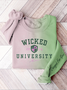 Women's Crew Neck Animal Casual Spring/Fall Long Sleeve Sweatshirt