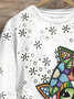 Women's Crew Neck Cat Casual Spring/Fall Cotton Long Sleeve Sweatshirt