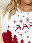 Women's Long Sleeve Tee T-shirt Spring/Fall Color Block Jersey Crew Neck Daily Going Out Casual Top