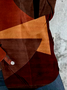 Women's Crew Neck Colorblock Casual Spring/Fall Cotton Long Sleeve Sweatshirt
