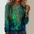 Women's Long Sleeve Tee T-shirt Spring/Fall Floral Jersey Crew Neck Daily Going Out Casual Top