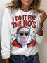 Women's Long Sleeve Tee T-shirt Spring/Fall Christmas Jersey Crew Neck Daily Going Out Casual Top