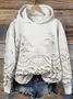 Women's Hoodie 3D Flowers Casual Spring/Fall Long Sleeve Sweatshirt