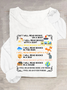 Women's Long Sleeve Blouse Spring/Fall Text Letters Crew Neck Daily Going Out Casual Top