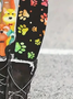 Women's Casual Dog Jersey All Season Long Leggings
