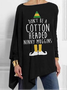 Women's Long Sleeve Blouse Spring/Fall Christmas Jersey Crew Neck Daily Going Out Casual Top