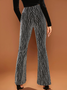 Women 3D Printing Long Pant Casual Spring/Fall Trousers
