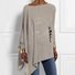Women's Long Sleeve Blouse Spring/Fall Floral Jersey Crew Neck Daily Going Out Casual Top
