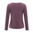 Women's Long Sleeve Tee T-shirt Spring/Fall Plain V Neck Daily Going Out Casual Top