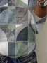 Women's Long Sleeve Tee T-shirt Spring/Fall Geometric Jersey Crew Neck Daily Going Out Casual Top