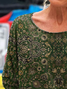 Women's Long Sleeve Tee T-shirt Spring/Fall Ethnic Jersey Crew Neck Daily Going Out Casual Top
