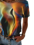 Women's Short Sleeve Tee T-shirt Summer Color Block Jersey Crew Neck Daily Going Out Casual Top