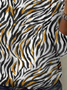 Women's Long Sleeve Tee T-shirt Spring/Fall Zebra Jersey Crew Neck Daily Going Out Casual Top
