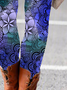 Women's Casual Ethnic Jersey All Season Long Leggings