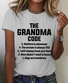 Women's Short Sleeve Tee T-shirt Summer Text Letters Crew Neck Casual Top