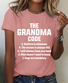 Women's Short Sleeve Tee T-shirt Summer Text Letters Crew Neck Casual Top