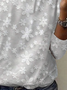Women's Long Sleeve Tee T-shirt Spring/Fall Floral Jersey Crew Neck Daily Going Out Casual Top