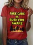 Women's Short Sleeve Tee T-shirt Summer Animal Crew Neck Vintage Top