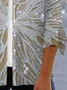 Women Floral Spring/Fall Cover-up Casual Lightweight Cardigan