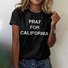 Women's Short Sleeve Tee T-shirt Summer Animal Crew Neck Vintage Top
