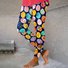 Women's Geometric Casual All Season Long Leggings
