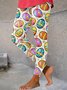 Women's Geometric Casual All Season Long Leggings