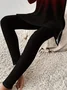 Women's Printing Ombre Daily Going Out Two Piece Set Long Sleeve Casual Spring/Fall Top With Pants Matching Set