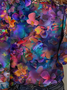 Women's Long Sleeve Tee T-shirt Spring/Fall Floral Crew Neck Vintage Top