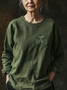 Women's Long Sleeve Tee T-shirt Spring/Fall Shamrock St Patrick's Day Floral Casual Graphic Tee Top
