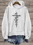 Women's Floral Spring/Fall Printing Long Sleeve Casual Daily Hoodie