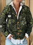 Women's Vintage Spring/Fall Ethnic Knitted Floral Cardigan