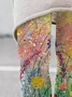 Women's Casual Floral Jersey All Season Printing Long Leggings