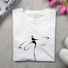 Women's Long Sleeve Tee T-shirt Spring/Fall Dragonfly Printing Crew Neck Casual Graphic Tee Top