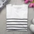 Women's Long Sleeve Tee T-shirt Spring/Fall Striped Printing Crew Neck Casual Graphic Tee Top