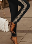 Women's Geometric Casual All Season Printing Long Leggings