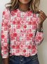 Women's Floral Short Sleeve Tee T-shirt Crew Neck Casual Summer Top