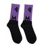 Cat and dog rainbow tube cotton socks