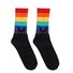 Cat and dog rainbow tube cotton socks