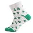 St. Patrick's Day striped mid tube cotton socks