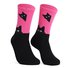 Cat and dog rainbow tube cotton socks