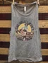 Wild West Cowgirl Casual Cotton Vest