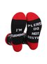 Slogan Color blocked Mid tube Game Socks