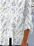 Women's Floral Spring/Fall Cover-up Casual Printing Lightweight Cardigan