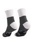 Black and white striped animal cat print mid tube socks
