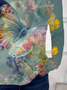 Women's Floral Long Sleeve Tee T-shirt Crew Neck Printing Casual Spring/Fall Graphic Tee Top
