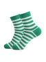 St. Patrick's Day striped mid tube cotton socks