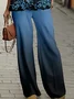 Women's Floral Printing Two-Piece Set Daily Long Sleeve Casual Spring/Fall Top With Pants Matching Set